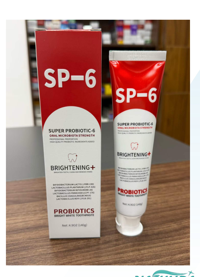 SP-6 Super Probiotic-6 Brightening+ Toothpaste