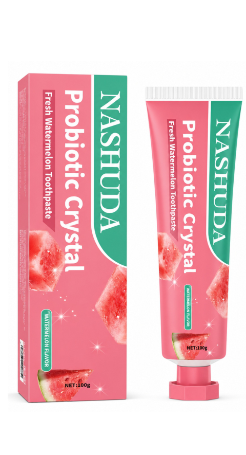 NASHUDA Probiotic Crystal Fresh Watermelon Toothpaste