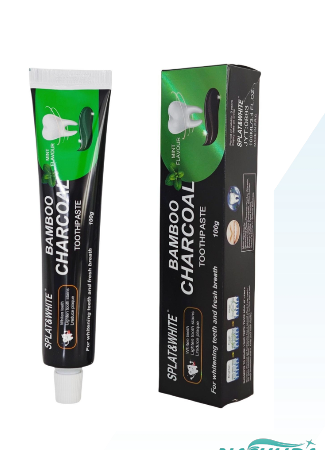 Splat4White Bamboo Charcoal Toothpaste