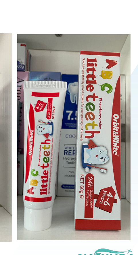 Orbit&White Little Teeth Strawberry Mint