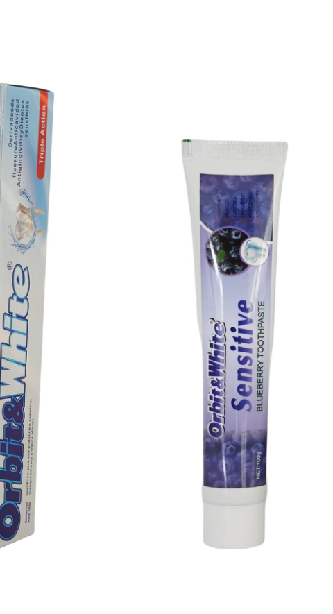 Orbit&White Sensitive Blueberry Toothpaste