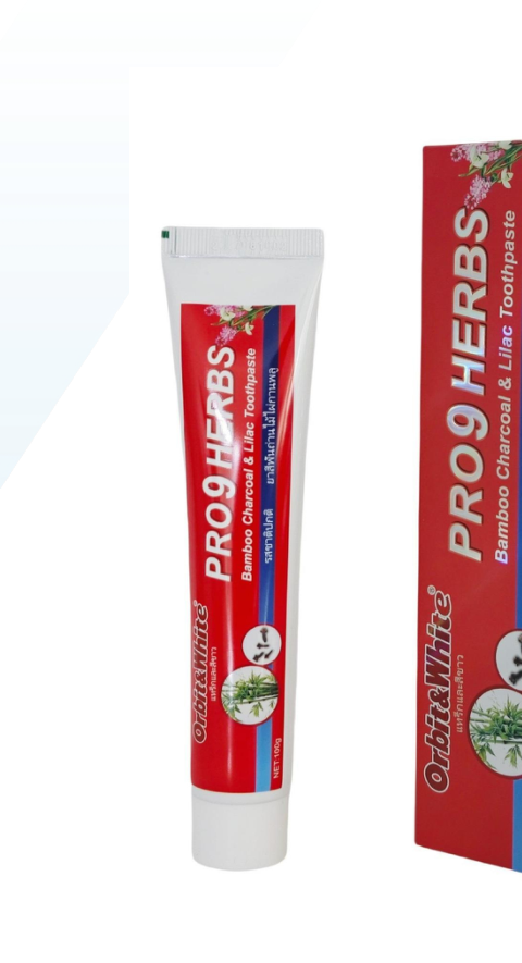 Orbit&White Pro 9 Herbs Bamboo Charcoal & Lime