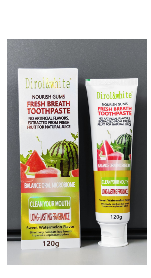 Diro&White Sweet Watermelon Fresh Breath Toothpaste