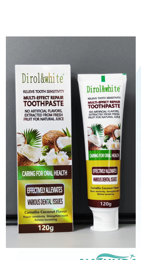 Diro&White Camellia Coconut Multi-Effect Repair Toothpaste