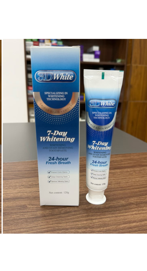 STD White 7-Day Whitening Toothpaste